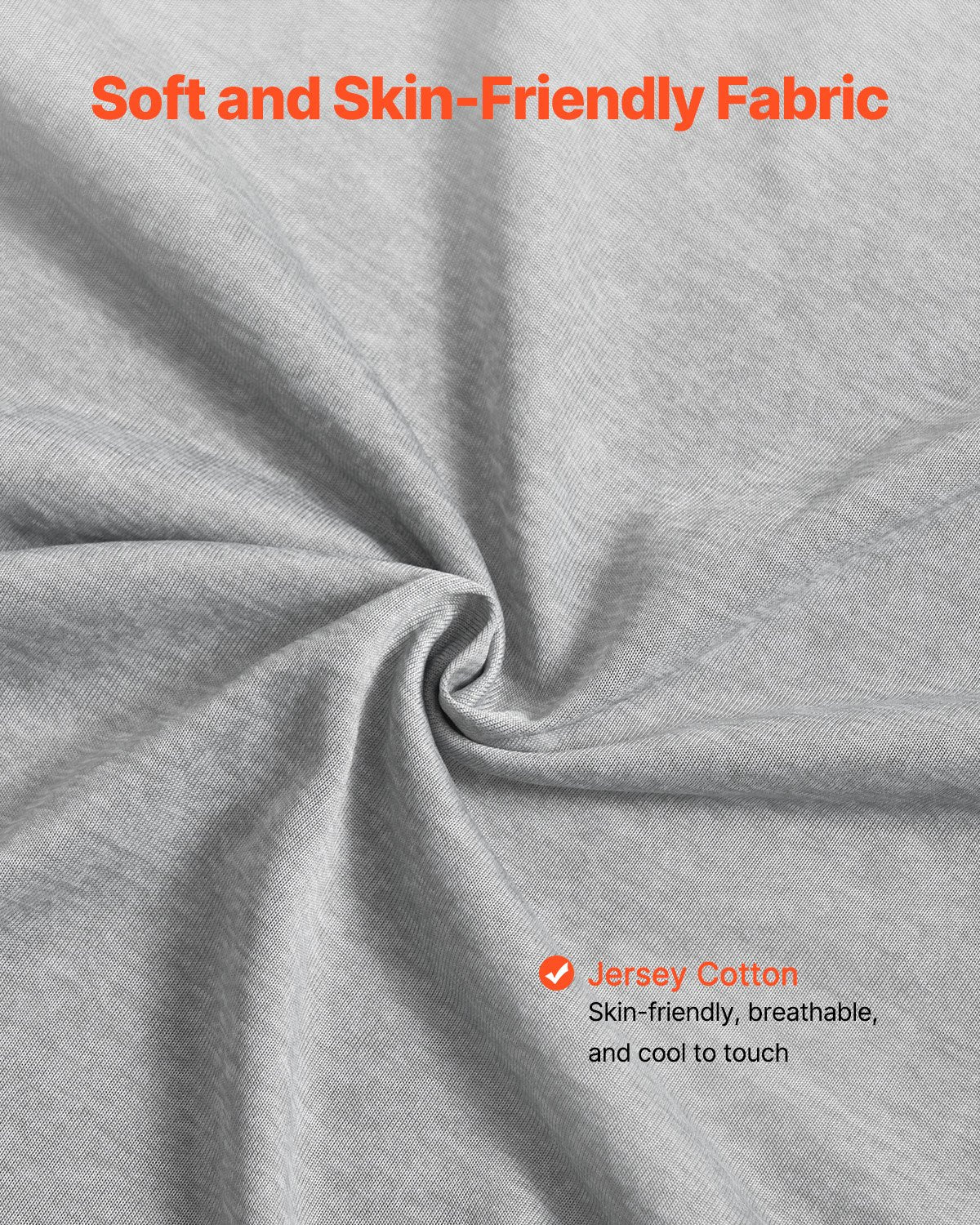 Soft breathable jersey cover